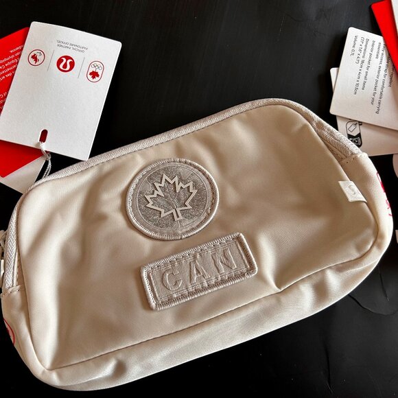 NEW. Lululemon Mini-Belt: Off White - Picture 1 of 12